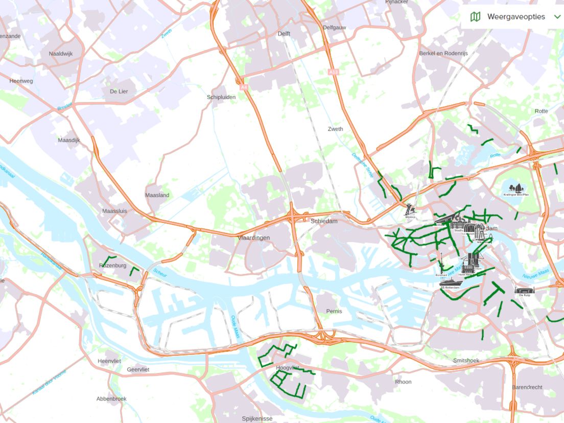 Maximumsnelheid in 115 extra Rotterdamse straten verlaagd naar 30